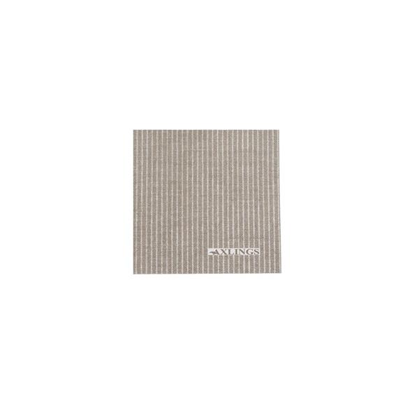 Axlings Kaffeservetter Kritstreck Natur 24x24cm