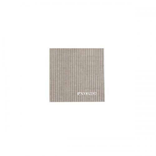 Axlings Kaffeservetter Kritstreck Natur 24x24cm 