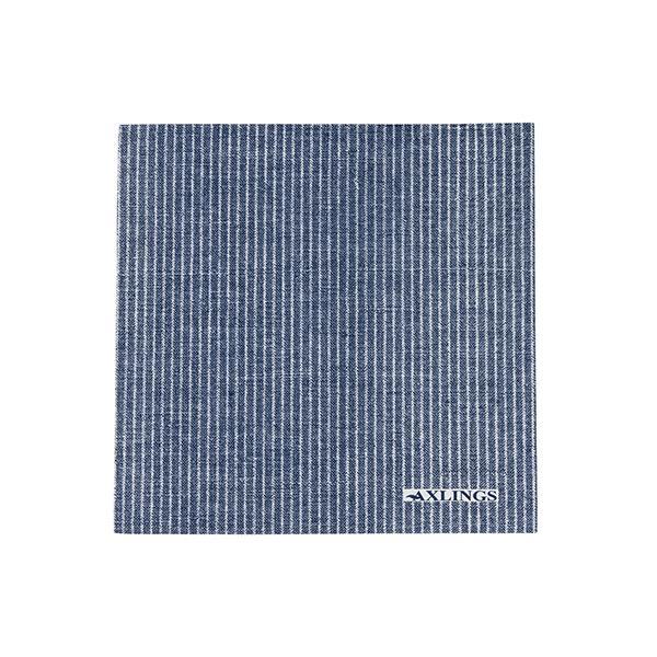 Axlings Middagsservetter Kritstreck Marin 40x40cm
