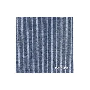 Axlings Middagsservetter Kritstreck Marin 40x40cm