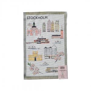 Ekelund Tehuset Javas Stockholm Handduk 35x50cm