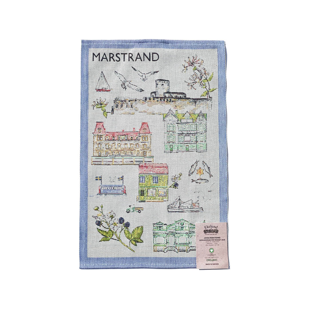 Kökshandduk Tehuset Javas Marstrand 35x50cm
