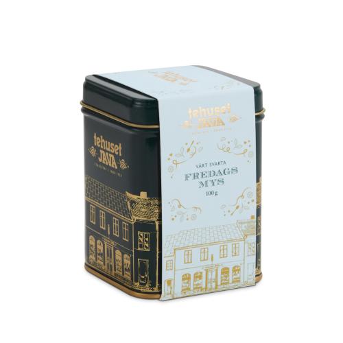 Fredagsmys Svart te i plåtburk 100g