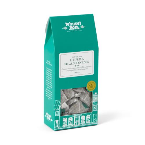 Grön Lundablandning 16 pack Tepåsar