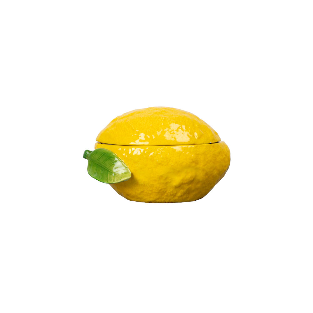 Citronskål 13x9x8cm med lock