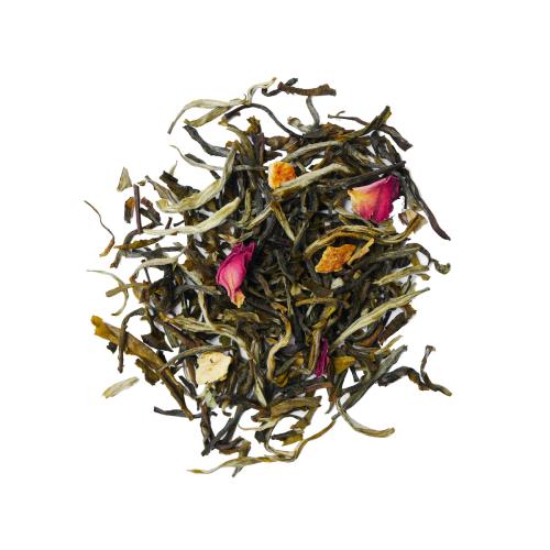 Vit Lundablandning - vitt te med ros och citron