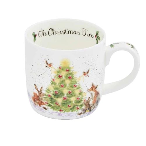 Wrendale mugg Oh Christmas Tree 0,31L