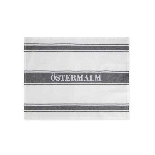 Kökshandduk Östermalm 45x60cm Grå/Vit