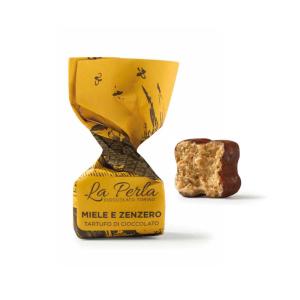 La Perla Tryffel Ingefära & Honung Mjölkchoklad