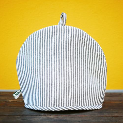 Tehuset Java Tehuva Mörkgrå/Vitrandig