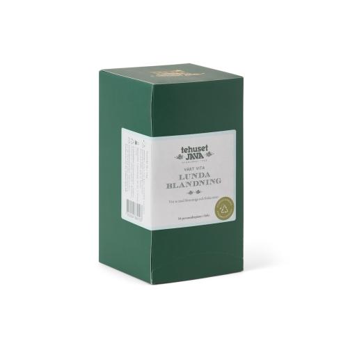 Vit Lundablandning 16 Pack Tepåsar i Folie