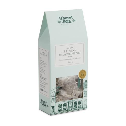 Vit Lundablandning 16 Pack Tepåsar