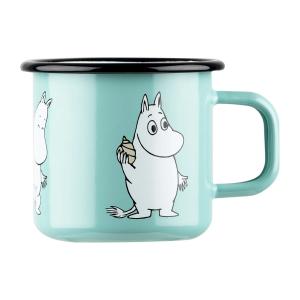 Mumin Emaljmugg 3,7 dl Mumin Retro Mint