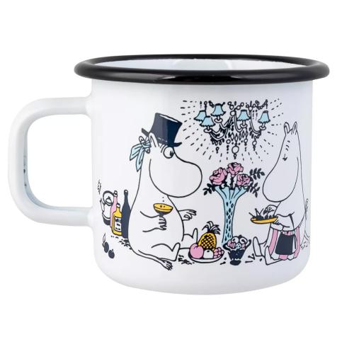 Mumin Emaljmugg 3,7dl-Date Night