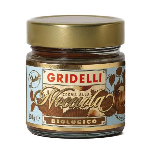 Gridelli Bredbar Ekologisk Hasselnötkräm & Chokladkräm 200g