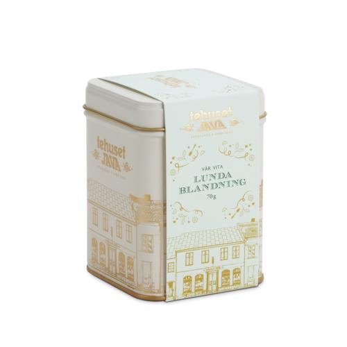 Vit Lundablandning i plåtburk 70g