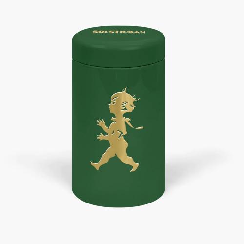 Solstickan Rör Med Tändstickor Grön/Guld 