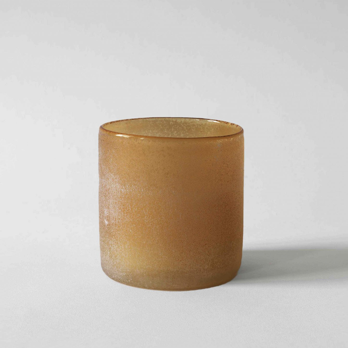 Frost Candleholder S Amber 