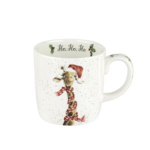 Wrendale Mugg Ho Ho Ho (Giraffe) 0,31L