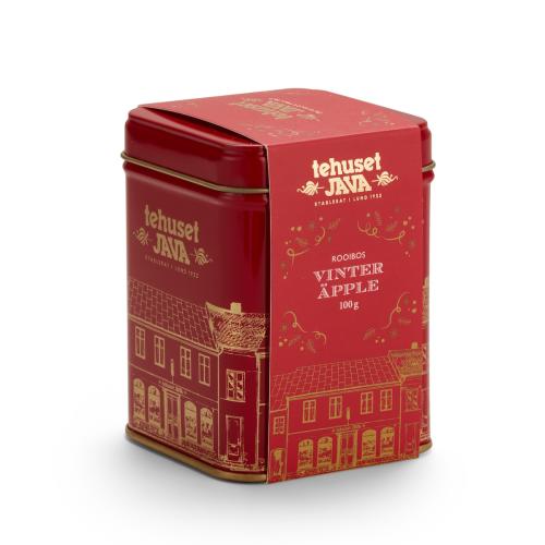 Rooibos Vinteräpple i plåtburk 100g