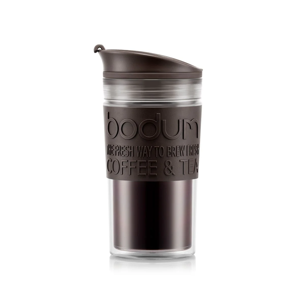 Bodum Travel Mug Plast Dark Roast 0,35l