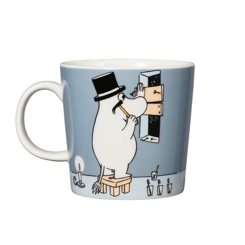 Muminmugg Muminpappa Grå 30cl