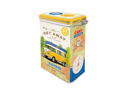 Plåtburk Knäpplock Get Away 400g