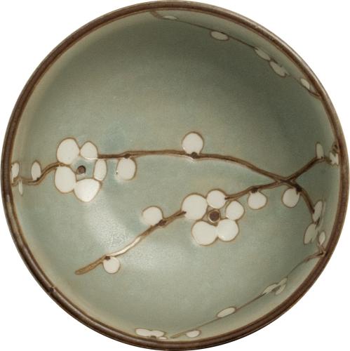 Japansk Matchaskål Hana Ljusgrön 13cm