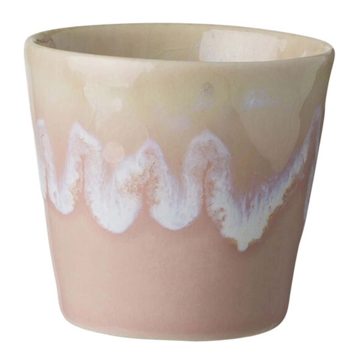 Capuccinokopp rosa 210ml