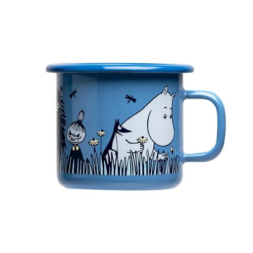 Mumin Emaljmugg 2,5 dl Vänner