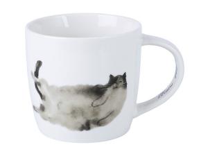 Belly Up Cat Mugg 4dl