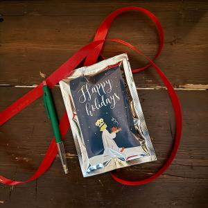 Tevykort Happy Holidays Lucia