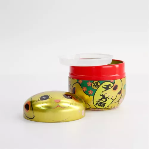 Japansk Teburk Lucky Cat Guld 100g