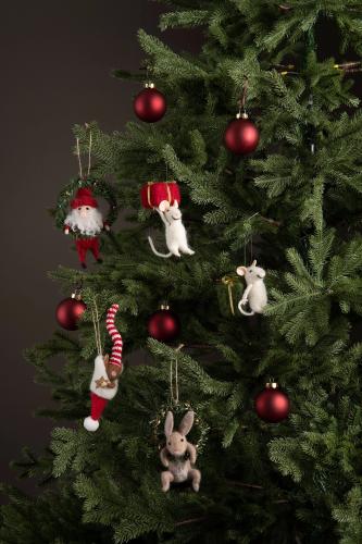 Ulldjur Möss Tröttis Häng Ljusgrå