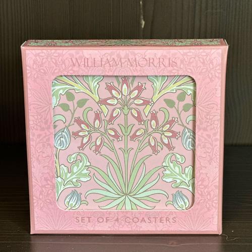 William Morris Coasters Hyacinth Mix 4-Pack