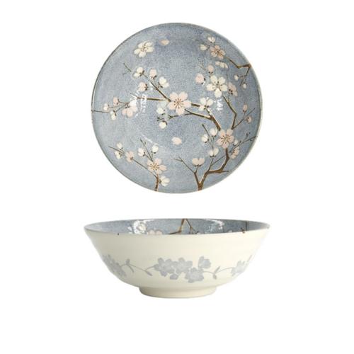 Fujisakura Grey Tayo Bowl 500ml