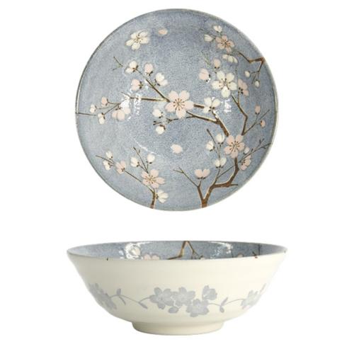 Fujisakura Grey Ramen Bowl 1L