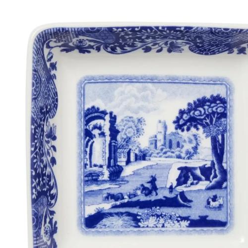 Spode Blue Italian Små Fat 4-Pack