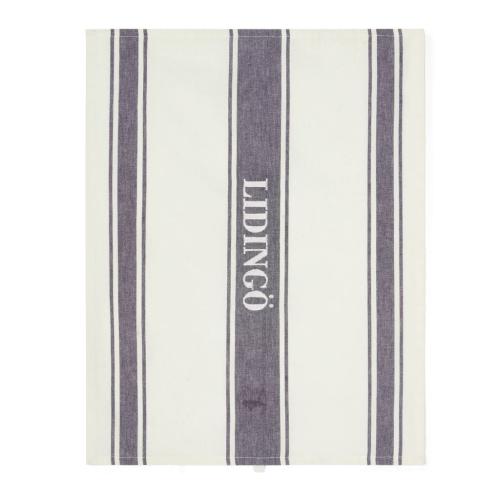 Kökshandduk Lidingö 45x60cm Marin/Vit
