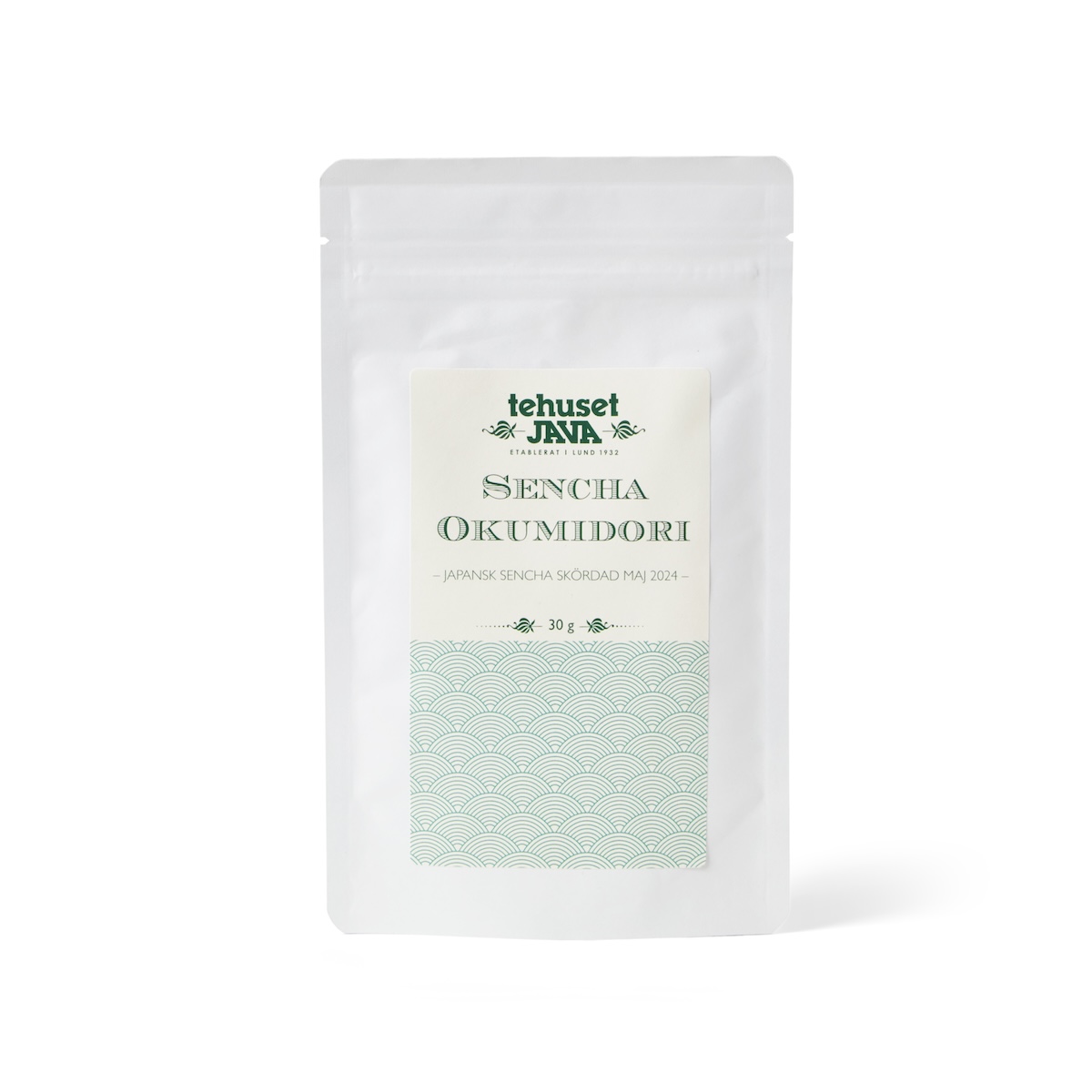 Tehuset Javas Sencha Okumidori First Flush 2024 Shaded 30g