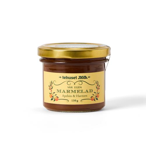 Apelsin & Havtorn Marmelad Tehuset Java 130g