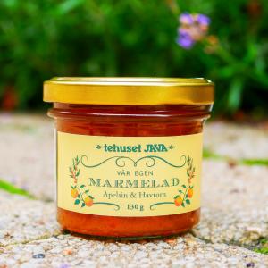 Apelsin & Havtorn Marmelad Tehuset Java 130g