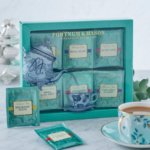 Tepåsar Fortnum´s Famous Tea Selection F&M 60st