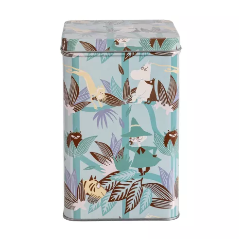 Mumin Kaffeburk Kvadratisk Trädkrona Blågrön