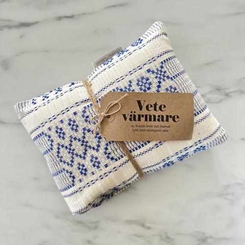 Vetevärmare Sundborn Vit/Blå 50x18cm
