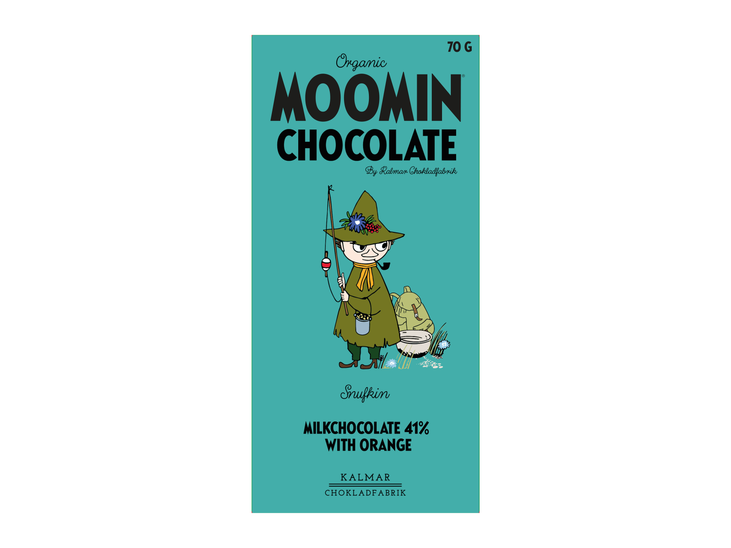 Muminchoklad Snusmumriken Mjölkchoklad 41% Med Apelsin
