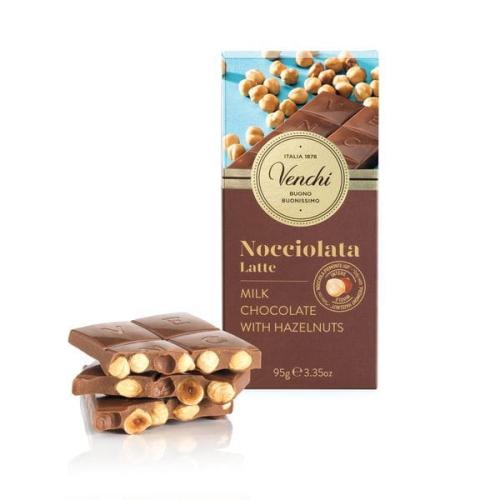 Ljus Chokladkaka 31,8% Hasselnötter 95g