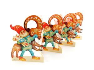 Pappersrad Pepparkaksbock