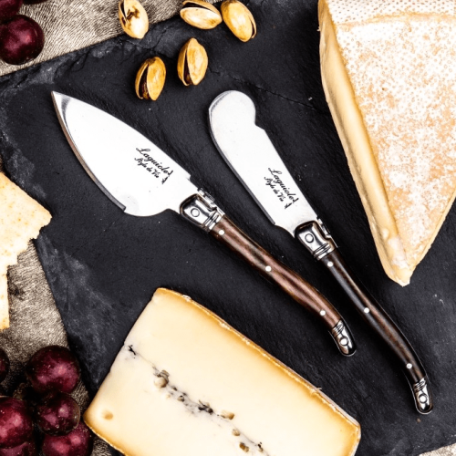 Ostknivar Laguiole Dark Wood Set 3-pack