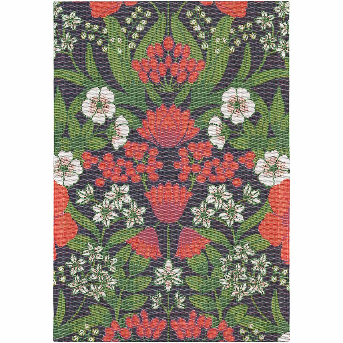 Kökshandduk Julblommor 35x50cm